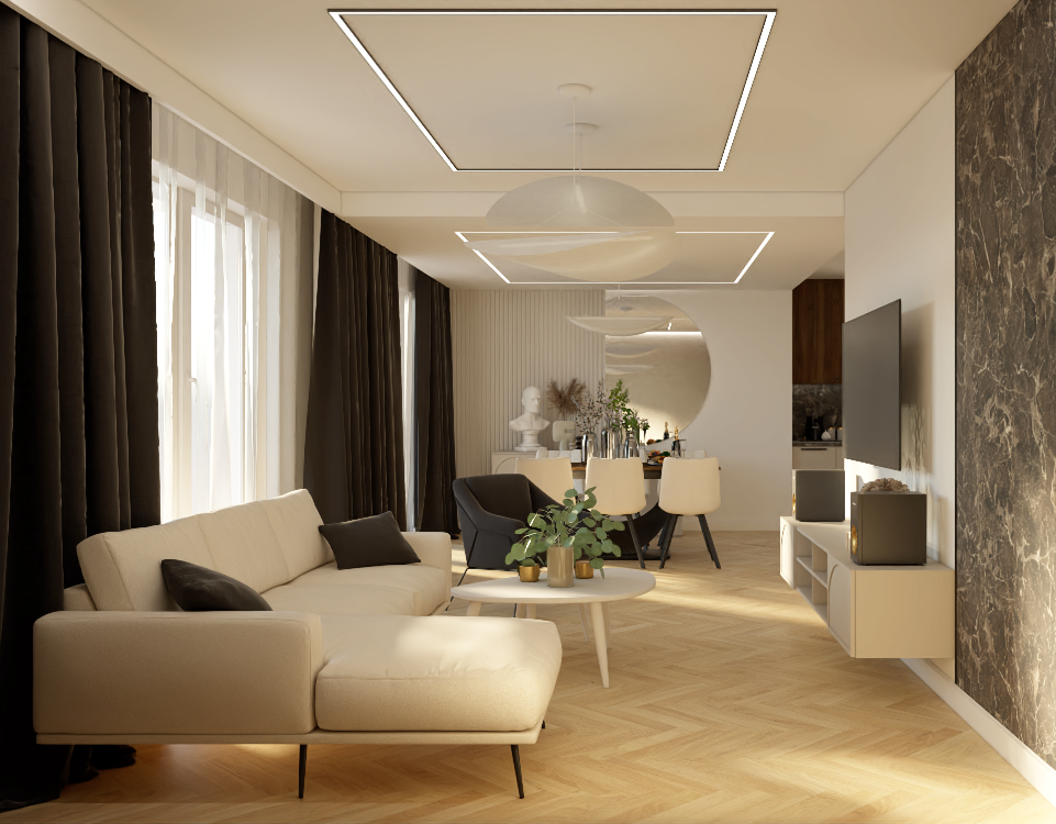 Projekt wnętrza Wzgórze Victoria Domaszowice